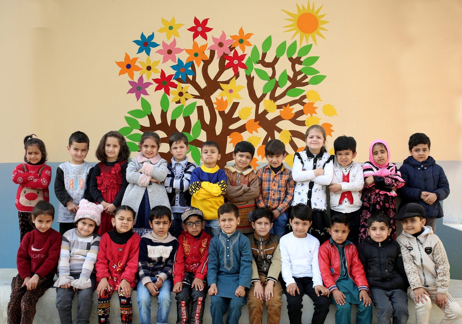 Students at Pakistan Public School & College, Haripur